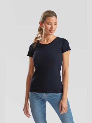 Fruit Of The Loom Iconic Premium Combed 195 Regular Fit Tee Ladies - Image 28
