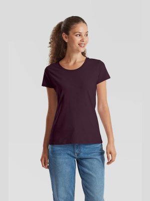 Fruit Of The Loom Iconic Premium Combed 195 Regular Fit Tee Ladies - Image 23