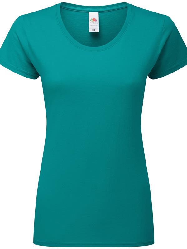 Fruit Of The Loom Iconic Premium Combed 195 Regular Fit Tee Ladies