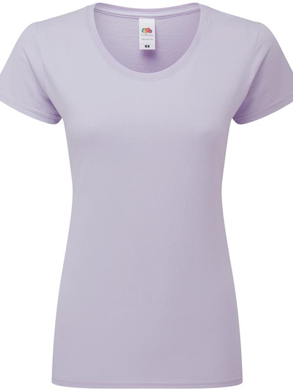 Fruit Of The Loom Iconic Premium Combed 195 Regular Fit Tee Ladies
