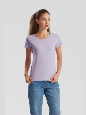 Fruit Of The Loom Iconic Premium Combed 195 Regular Fit Tee Ladies - Image 86