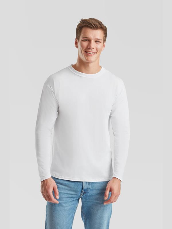 Fruit Of The Loom Original Open End 145 Regular Fit LS Tee Adult
