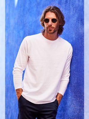 Fruit Of The Loom Original Open End 145 Regular Fit LS Tee Adult - Image 1