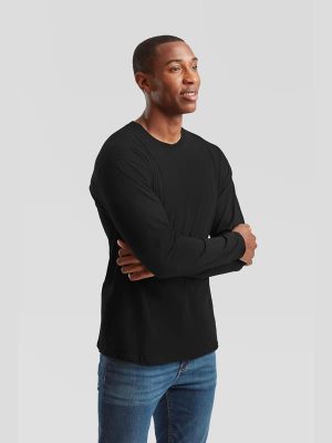 Fruit Of The Loom Original Open End 145 Regular Fit LS Tee Adult - Image 7