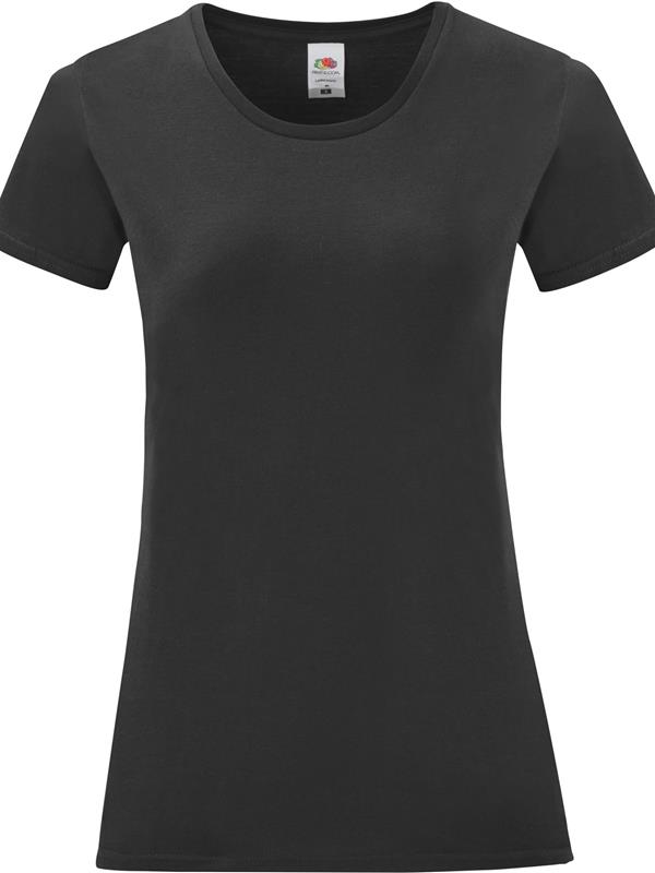 Fruit Of The Loom Iconic Combed 150 Regular Fit Tee Ladies