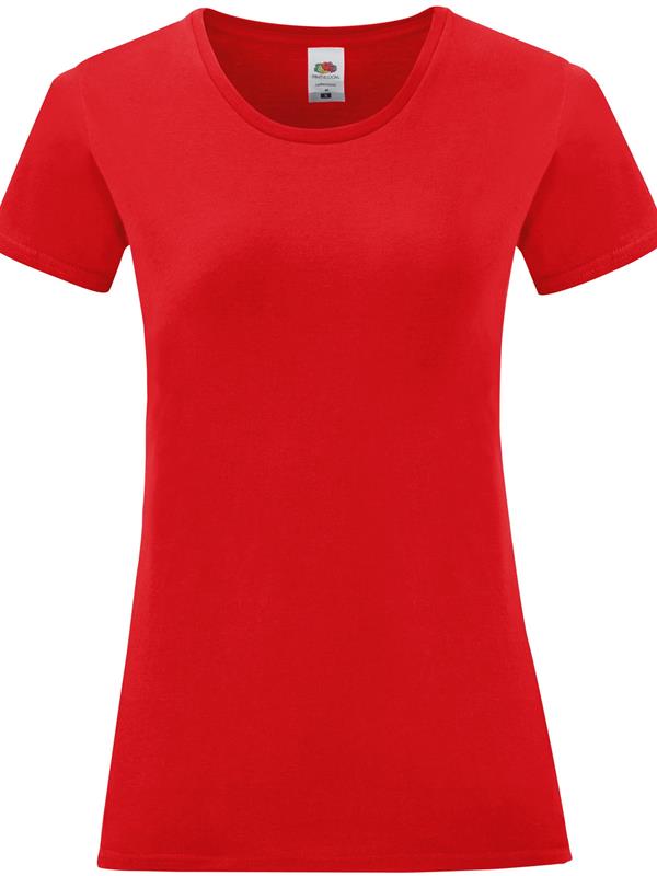 Fruit Of The Loom Iconic Combed 150 Regular Fit Tee Ladies