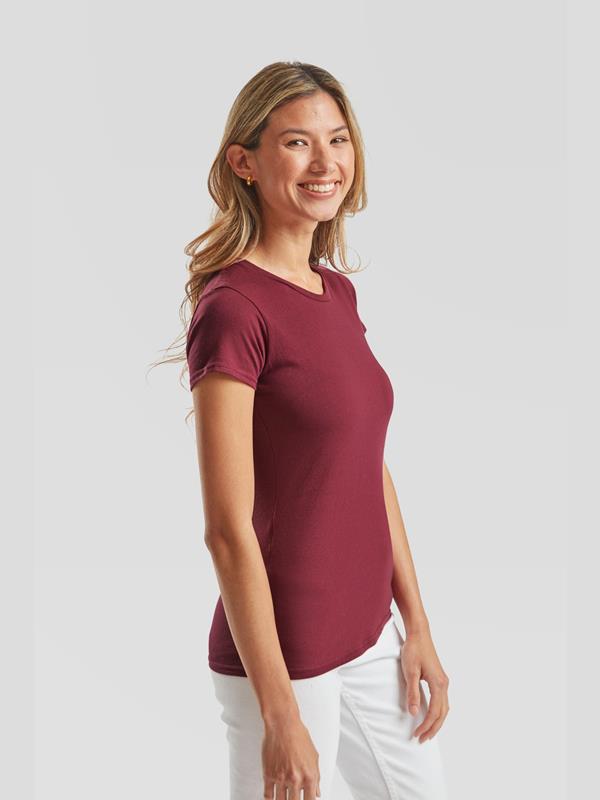 Fruit Of The Loom Iconic Combed 150 Regular Fit Tee Ladies