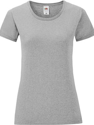 Fruit Of The Loom Iconic Combed 150 Regular Fit Tee Ladies - Image 2