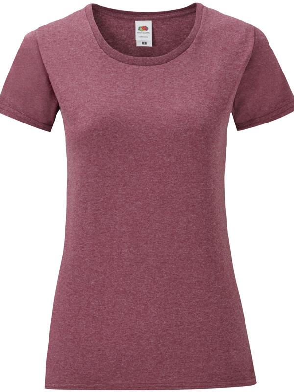 Fruit Of The Loom Iconic Combed 150 Regular Fit Tee Ladies