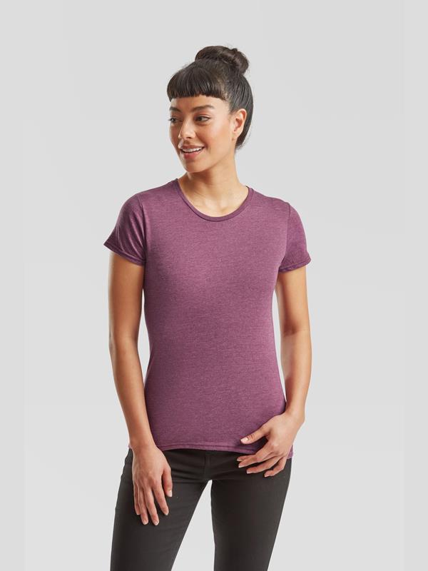 Fruit Of The Loom Iconic Combed 150 Regular Fit Tee Ladies