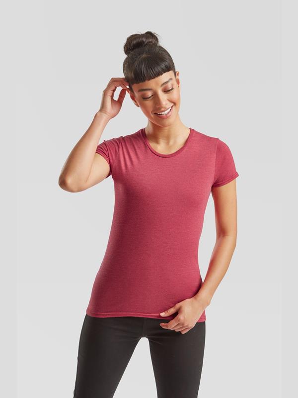 Fruit Of The Loom Iconic Combed 150 Regular Fit Tee Ladies