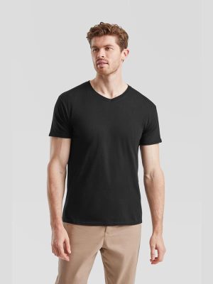 Fruit Of The Loom Iconic Combed 150 Regular Fit V Neck Tee Adult - Image 6