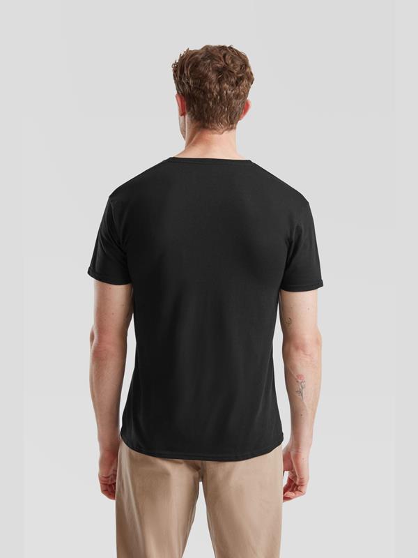 Fruit Of The Loom Iconic Combed 150 Regular Fit V Neck Tee Adult