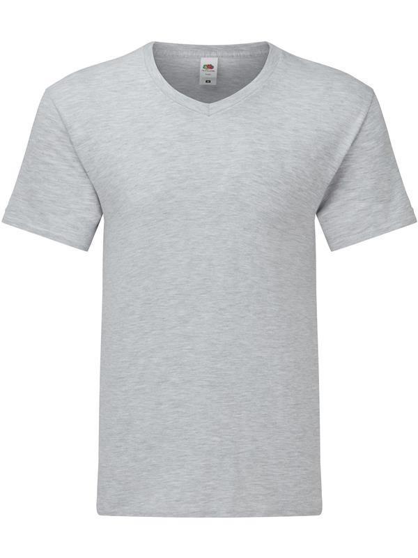 Fruit Of The Loom Iconic Combed 150 Regular Fit V Neck Tee Adult