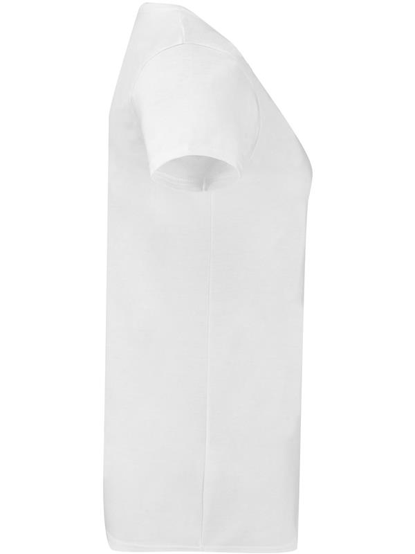 Fruit Of The Loom Iconic Combed 150 Regular Fit V Neck Tee Ladies