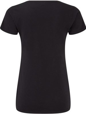 Fruit Of The Loom Iconic Combed 150 Regular Fit V Neck Tee Ladies - Image 3