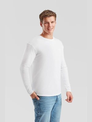 Fruit Of The Loom Iconic Combed 150 Regular Fit LS Tee Adult - Image 27
