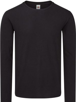 Fruit Of The Loom Iconic Combed 150 Regular Fit LS Tee Adult - Image 2