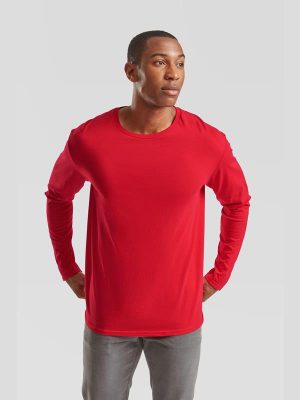 Fruit Of The Loom Iconic Combed 150 Regular Fit LS Tee Adult - Image 19