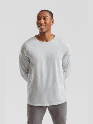 Fruit Of The Loom Iconic Combed 150 Regular Fit LS Tee Adult - Image 14