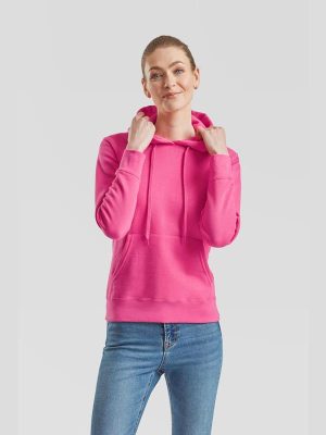 Fruit Of The Loom Classic Open End 280 Regular Fit Hood Ladies - Image 35