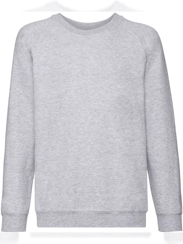 Fruit Of The Loom Classic Open End 280 Regular Fit Raglan Sweat Kids