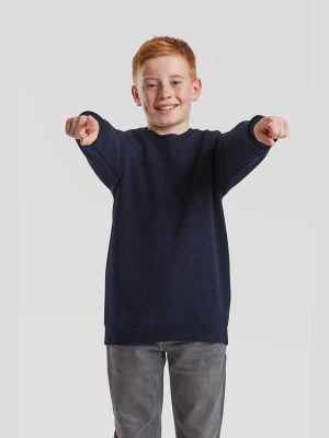 Fruit Of The Loom Classic Open End 280 Regular Fit Raglan Sweat Kids - Image 20