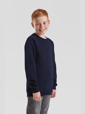 Fruit Of The Loom Classic Open End 280 Regular Fit Raglan Sweat Kids - Image 22