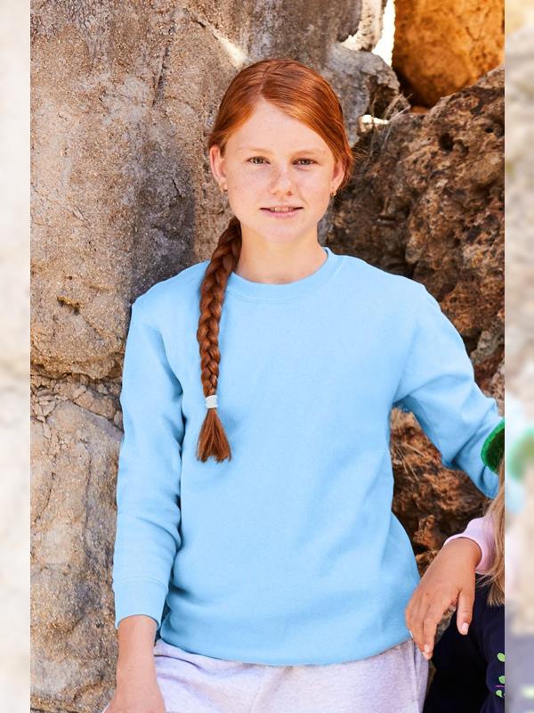 Fruit Of The Loom Classic Open End 280 Regular Fit Set In Sweat Kids