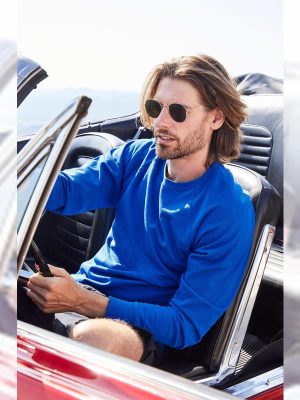 Fruit Of The Loom Lightweight Open End 240 Regular Fit Raglan Sweat Adult - Image 1