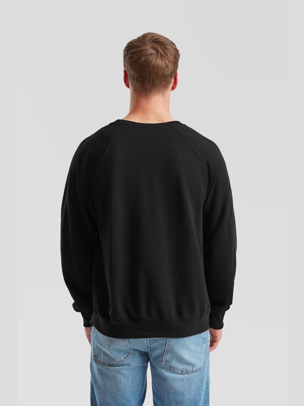 Fruit Of The Loom Lightweight Open End 240 Regular Fit Raglan Sweat Adult