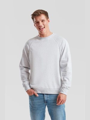 Fruit Of The Loom Lightweight Open End 240 Regular Fit Raglan Sweat Adult - Image 17