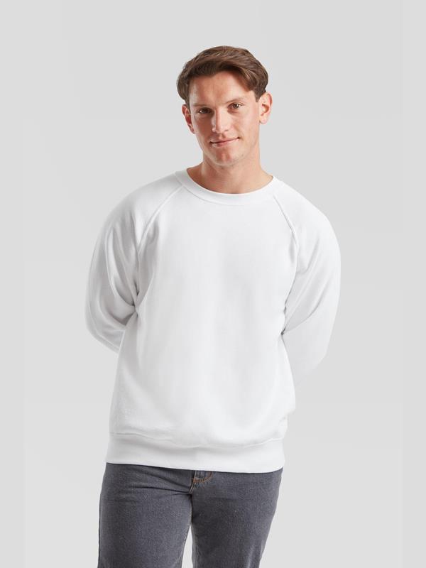 Fruit Of The Loom Classic Open End 280 Regular Fit Raglan Sweat Adult