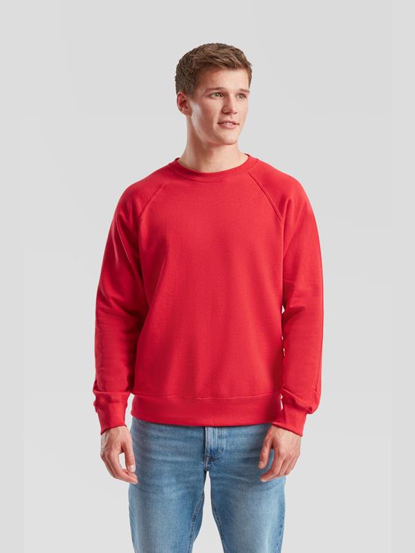 Fruit Of The Loom Classic Open End 280 Regular Fit Raglan Sweat Adult