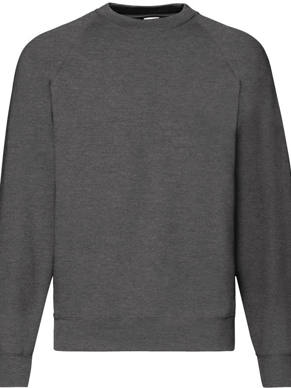 Fruit Of The Loom Classic Open End 280 Regular Fit Raglan Sweat Adult