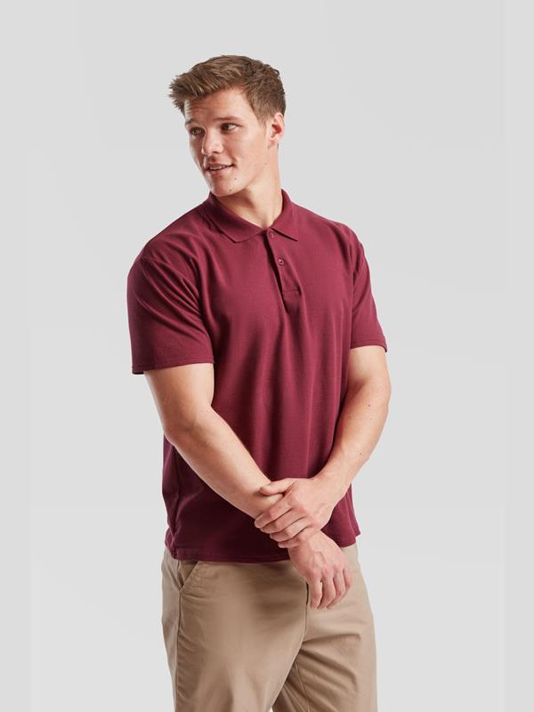 Fruit Of The Loom Original Open End 185 Regular Fit Polo Adult