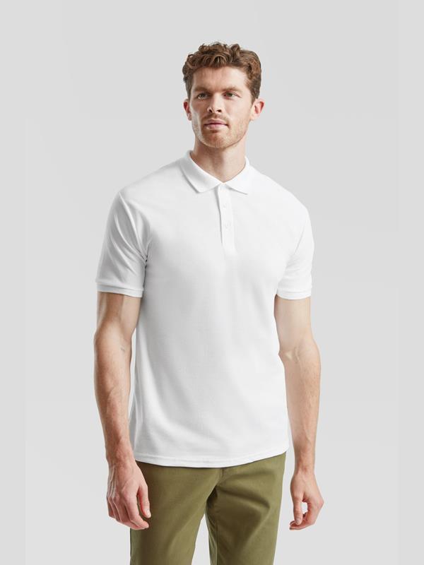 Fruit Of The Loom 6535 Open End 230 Regular Fit Heavy Polo Adult