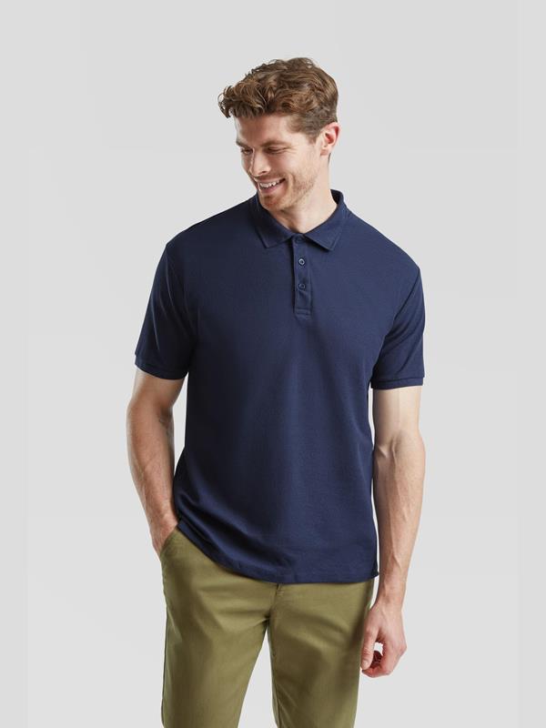 Fruit Of The Loom 6535 Open End 230 Regular Fit Heavy Polo Adult
