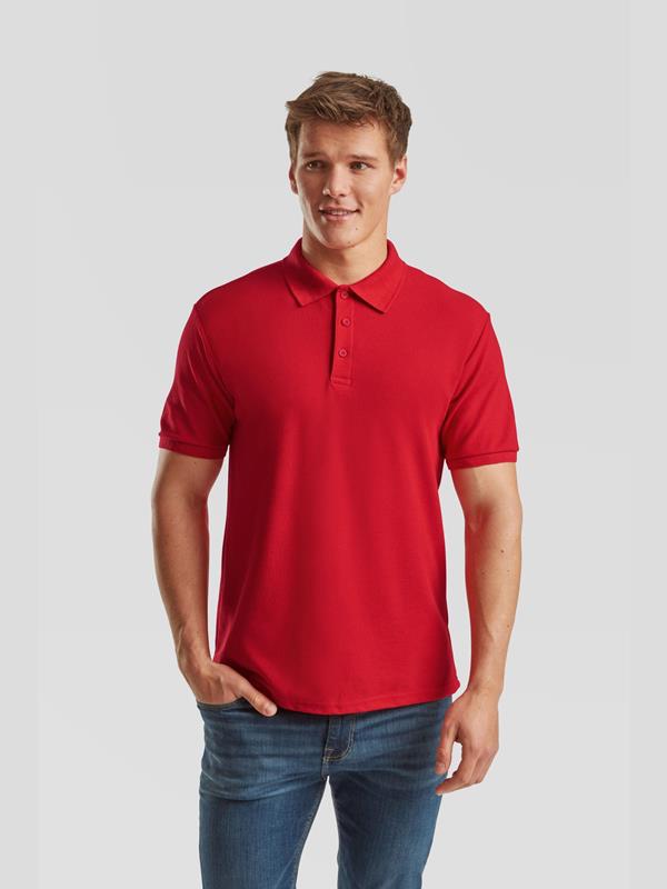 Fruit Of The Loom 6535 Open End 230 Regular Fit Heavy Polo Adult