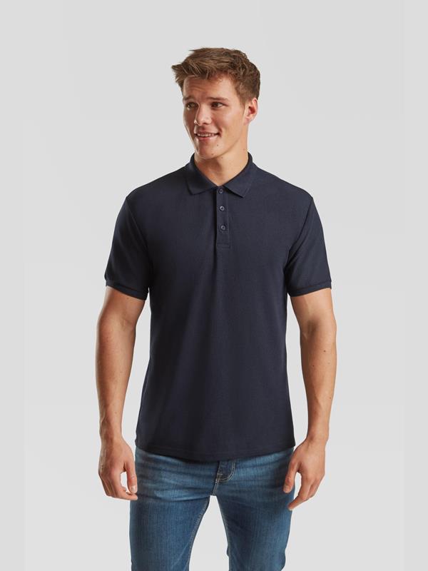 Fruit Of The Loom 6535 Open End 230 Regular Fit Heavy Polo Adult