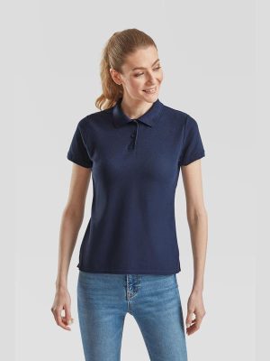 Fruit Of The Loom 6535 Open End 180 Regular Fit Polo Ladies - Image 23