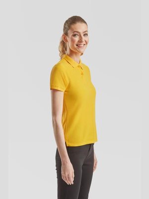 Fruit Of The Loom 6535 Open End 180 Regular Fit Polo Ladies - Image 49