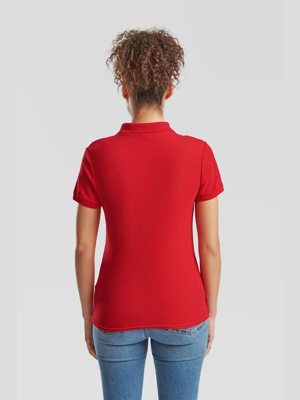 Fruit Of The Loom 6535 Open End 180 Regular Fit Polo Ladies