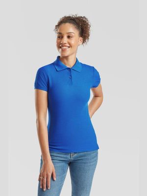 Fruit Of The Loom 6535 Open End 180 Regular Fit Polo Ladies - Image 35