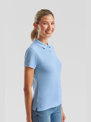 Fruit Of The Loom 6535 Open End 180 Regular Fit Polo Ladies - Image 43
