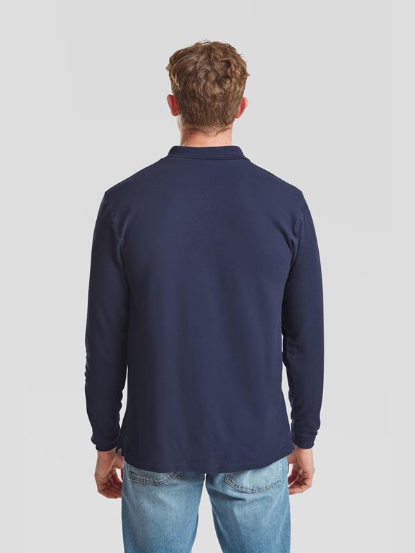Fruit Of The Loom Premium Open End 180 Regular Fit LS Polo Adult