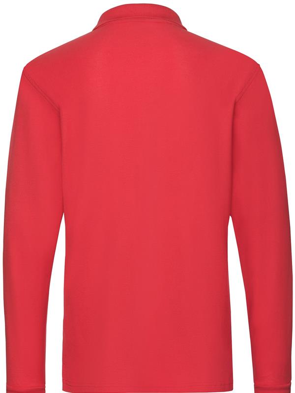 Fruit Of The Loom Premium Open End 180 Regular Fit LS Polo Adult