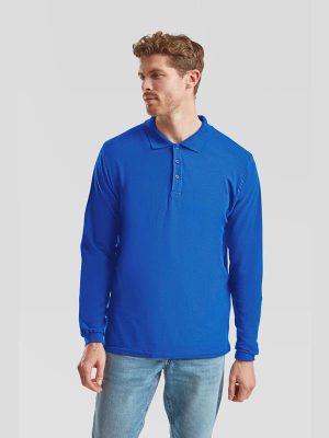 Fruit Of The Loom Premium Open End 180 Regular Fit LS Polo Adult - Image 23