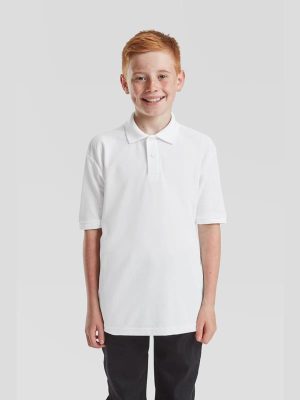 Fruit Of The Loom 6535 Open End 180 Regular Fit Polo Kids - Image 38