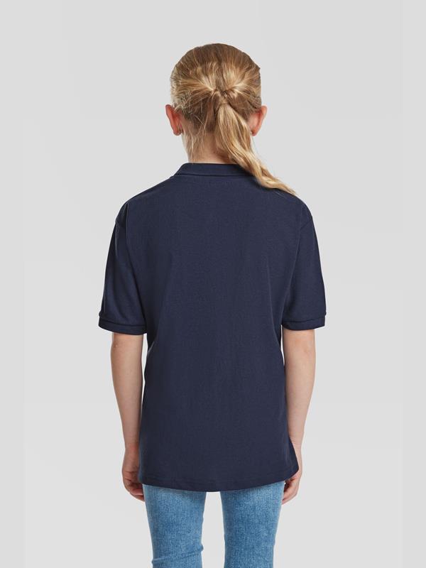 Fruit Of The Loom 6535 Open End 180 Regular Fit Polo Kids